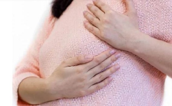 بزرگ شدن سینه و علائم بارداری